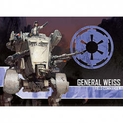 Star Wars - Imperial Assault : General Weiss Villain pack