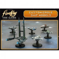 Firefly The Board Game - Customizable Ship Models * OPEN BOX *