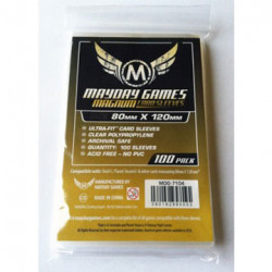 Mayday - Magnum Gold Ultra-Fit - Sleeves (pk 100) 80mm X 120mm DIXIT size