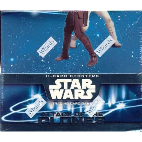 x3 Packs TOPPS 2002 Sealed Booster Artset Star Wars Attack of The Clones 