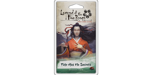 Legend of the Five Rings: The Card Game - Fate Has No Secrets Dynasty Packs